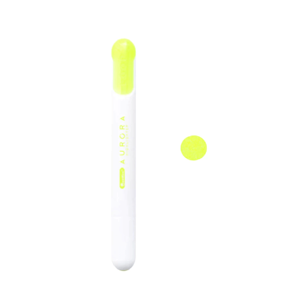 ปากกาไฮไลท์ QUANTUM ขนาดเส้น 2-4 มม. สีเหลือง_1